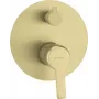 DEANTE Arnika Nero Concealed Shower Mixer with Shower Switch, Matte Black