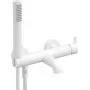 DEANTE Arnika Wall-Mounted Bath Mixer with Shower Set - Matte Black