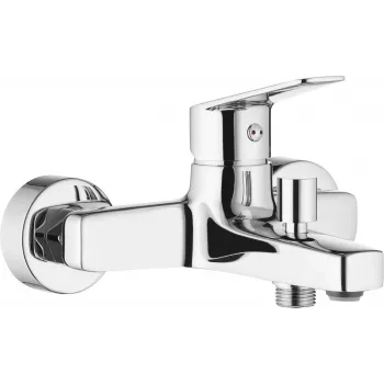 DEANTE Arnika Wall-Mounted Bathtub Mixer Black Matte