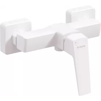 DEANTE Arnika Wall-Mounted Shower Mixer, Chrome, Single-Lever