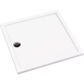 DEANTE ARO Acrylic Square Shower Tray 90 cm White