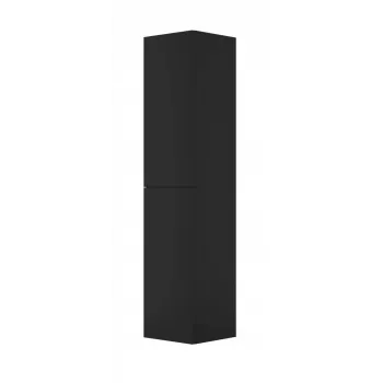 DEANTE Bathroom Cabinet Pillar Tall Floor-Standing White Laminated 2-Door Soft-Close