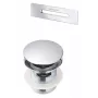 DEANTE Bathtub Accessories Set - Plug and Overflow