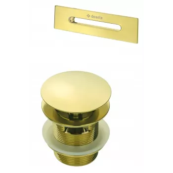 DEANTE Bathtub Accessories Set - Stopper and Overflow, Chrome
