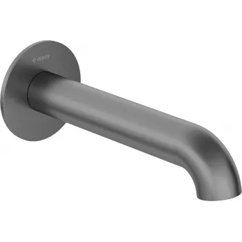 DEANTE Bathtub Spout Wall-Mounted Matte Black Brass Arnika Nero