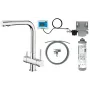 DEANTE BCHF065M 3-Way Kitchen Faucet with Water Filtration Set, Matte Black