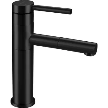 DEANTE BGE_N22M Washbasin Faucet with Pull-out Spout, Matte Black