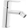 DEANTE Bidetowa Battery Chrome Single Lever Deck-Mounted Faucet with Pop-up Waste