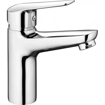 DEANTE BMO_020M Basin Mixer Faucet Chrome Single-Lever Deck-Mounted