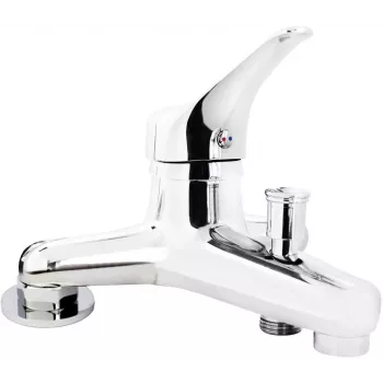 DEANTE BOJ 015M Wall-Mounted Single-Lever Bathtub Mixer Faucet Chrome Brass