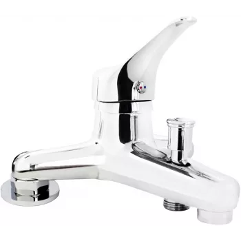 DEANTE BOJ 015M Wall-Mounted Single-Lever Bathtub Mixer Faucet Chrome Brass