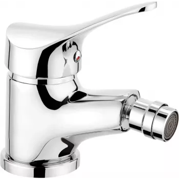 DEANTE BOJ 031M Bidet Faucet with Automatic Stopper, Polished Chrome, Single-Handle Lever, Deck-Mounted, 1.2 GPM
