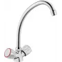 DEANTE BON 060D Standing Kitchen Faucet Chrome Single-Lever Swivel Spout Brass