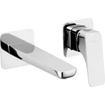 DEANTE Built-in Basin Mixer Brushed Gold Wall-Mounted Single Lever