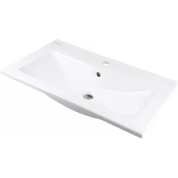 DEANTE Built-in Ceramic Basin with Faucet Space