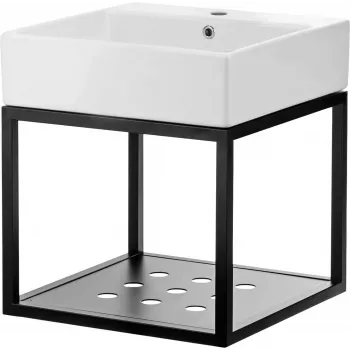 DEANTE CDTW6U5S Wall-Hung Bathroom Console with Washbasin 50x50 cm White