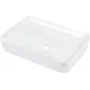 DEANTE Ceramic Countertop Washbasin 60x40 cm White Glossy
