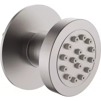 DEANTE Concealed Round Shower Nozzle Chrome 250mm