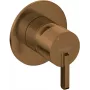 DEANTE Concealed Shower Faucet without Spray Switch - Chrome, Single Lever, Loge Series