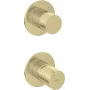 DEANTE Concealed Shower Mixer with Flow Diverter, Matte Black, Brass, Single Lever, 2 Outlets