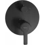 DEANTE Concealed Shower Mixer with Shower Switch, Matte Black, Arnika Nero Series