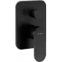 DEANTE Concealed Shower Mixer with Shower Switch, Matte Black, Arnika Nero Series