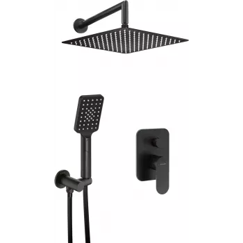 DEANTE Concealed Shower Set Arnika Nero Matte Black