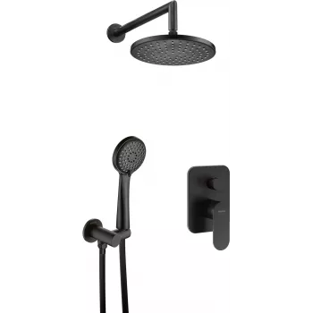 DEANTE Concealed Shower Set Arnika Nero Matte Black