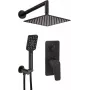 DEANTE Concealed Shower Set Arnika Nero Matte Black