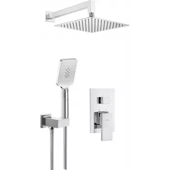 DEANTE Concealed Shower Set Matte Black
