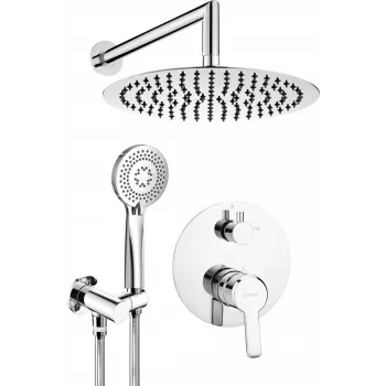 DEANTE Concealed Shower Set Matte Black
