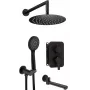 DEANTE Concealed Shower Set with Bath Spout - Chrome - Arnika Series