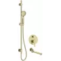 DEANTE Concealed Shower Set with Bath Spout Glamour Matte Black