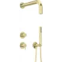 DEANTE Concealed Shower Set with Hand Shower - Matte Black - Arnika Nero Series