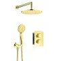 DEANTE Concealed Shower Set with Thermostatic BOX - Matte Black
