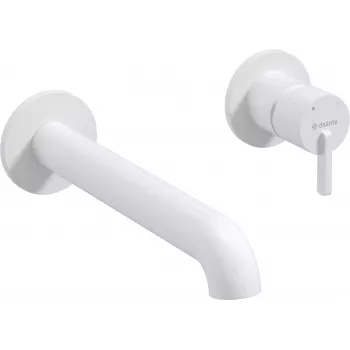 DEANTE Concealed Washbasin Mixer Gold Brass Single-Lever Wall-Mounted