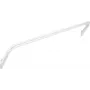 DEANTE Davino Wall Towel Rack - 2 Swivelling Arms, Stainless Steel, Matt Silver