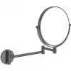 DEANTE Double-Sided Cosmetic Mirror with Adjustable Arm - Wall-Mounted, LED Illuminated, 1x/3x Magnification, Chrome