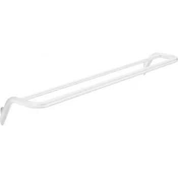 DEANTE Double Towel Rack - Wall Mounted, Matt Black, Brass, 450mm
