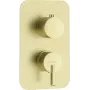 DEANTE External Element for Mixer BOX - Concealed Bath Mixer Trim Kit, Matte Black