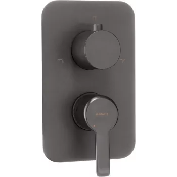 DEANTE External Element for Mixer BOX - Gold, Wall-Mounted, Single Lever, PVD Finish
