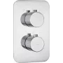 Deante External Element for Thermostatic BOX Chrome