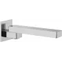 DEANTE Foldable Bath and Washbasin Spout - 215 mm, Chrome, Wall-Mounted Dual Handle Faucet