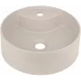 DEANTE Granite Composite Countertop Washbasin with Space for Tap, Graphite