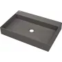 DEANTE Granite Countertop Washbasin with Tap Hole - 60x40 cm Anthracite