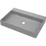 DEANTE Granite Countertop Washbasin with Tap Hole - 60x40 cm Graphite