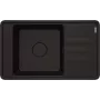 DEANTE Granite Sink 1-Basin with Drainer - Graphite