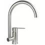 DEANTE Hiacynt Kitchen Faucet Chrome Brass Single-Lever Deck-Mounted Swivel
