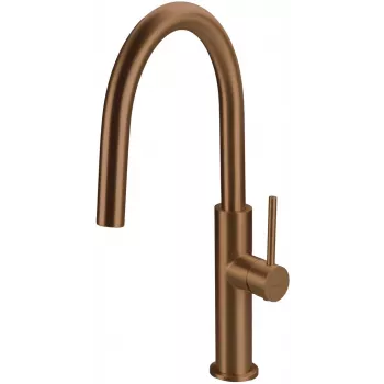 DEANTE Hiacynt Kitchen Faucet Chrome Pull-out Swivel Single-lever Brass