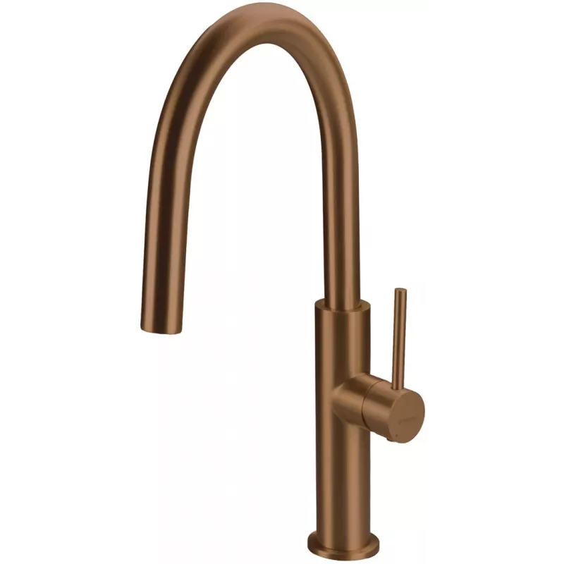 DEANTE Hiacynt Kitchen Faucet Chrome Pull-out Swivel Single-lever Brass